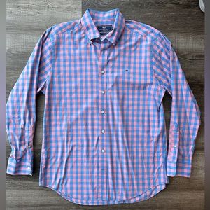 Vineyard Vines Slim Fit Whale Shirt Button Down Large